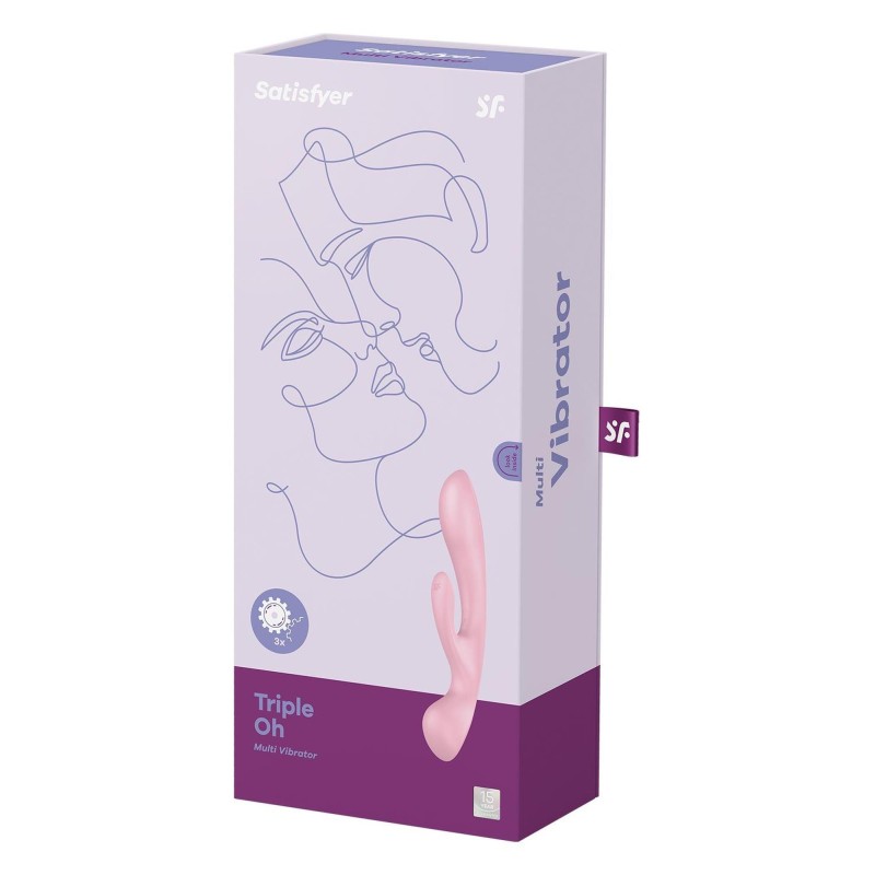 Wibrator króliczek masaż łechtaczki satisfyer róż